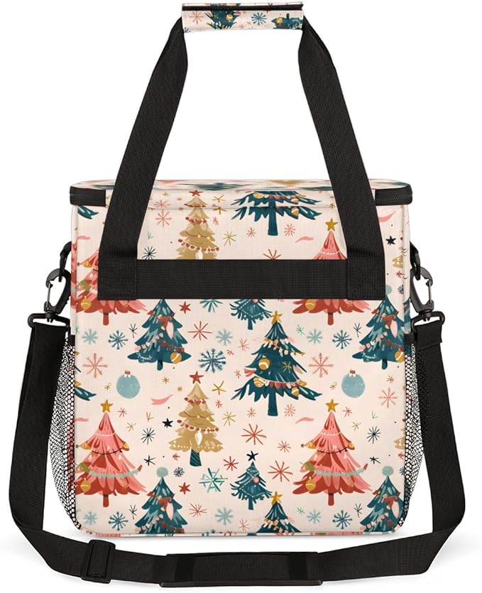 Magic Xmas Tree Coffee Maker Carrying Bag Portable Travel Storage Tote Bag Compatible with K-Mini or K-Mini Plus Single Serve Coffee Brewer Carrying Case with Multiple Pockets &amp Shoulder Strap