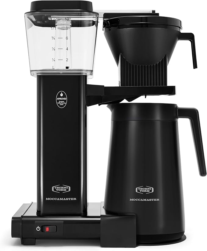 Technivorm Moccamaster 79315 KBGT thermal Carafe 10-Cup Coffee Maker 40 Ounce Midnight 1.25l
