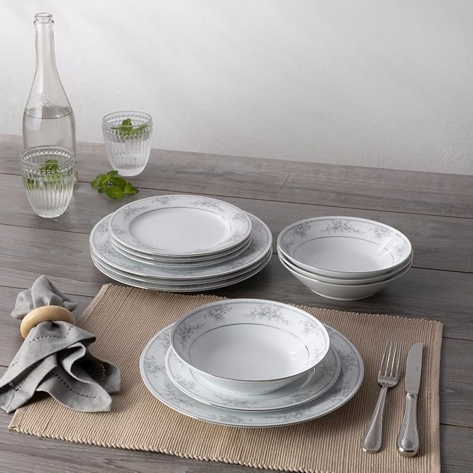 Noritake Sweet Leilani 12-Piece Dinnerware Set Service for 4