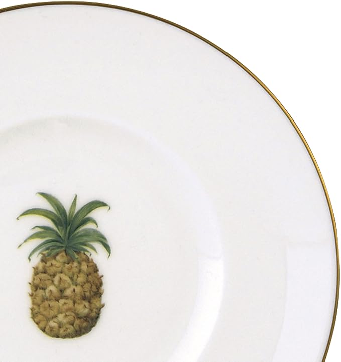 Lenox 897296 British Colonial Bamboo Dessert Plates Set of 4