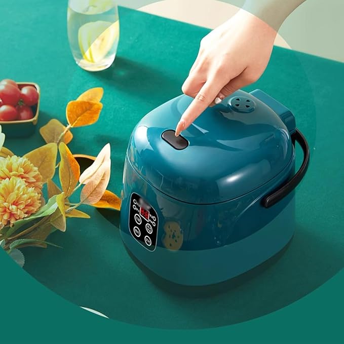 Rice Cookers 1.2L Mini Rice Cooker Multi-Function Electric Rice Cooker Non-Stick Kitchen Household Small Cooking Machine Make Porridge Soup Rice Maker
