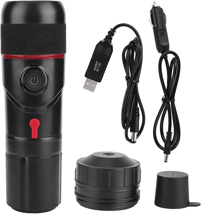 Travel Coffee Maker Portable Capsule Coffee Machine Electric Coffee Maker for Outdoor Home Car Travel USB