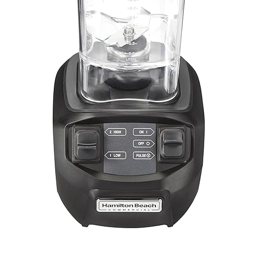 Hamilton Beach Commercial HBB255 Rio Bar Blender 1.6 Horsepower 48 Ounce Capacity BPA-Free Container NSF Certified