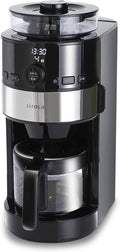 siroca Full Automatic Coffee Maker SC-C111-K-SS (Black &amp Stainless Steel Silver)【Japan Domestic genuine products】