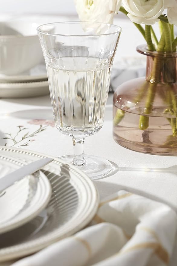 Lenox 895719 French Perle Groove All-Purpose Bowls Set Of 4 White