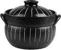Pots Set Earthenware Clay Rice PotJapanese Stone Rice CookerStove Stew PotHot PotCeramic Casserole with LidHeat Resistant Stock Pot for Steam