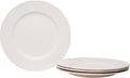 Red Vanilla FC900-401 Dinner Plates (Set of 4) 11.25 Nantucket White