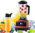Blender for Smoothies Blenders for Kitchen with 68Oz. Pitcher and 20Oz.Juicer Container Smoothie Blender for Ice Crushing Frozen Fruits Red