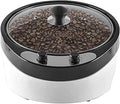1800W Coffee Bean Roaster with Temperature Adjustment High Capacity Bevel Design Coffee Roaster Cereal Coffee Machine Household Baking Machine