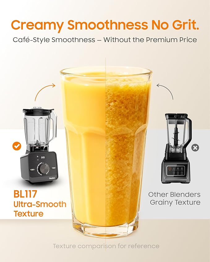 Professional High Power Blender 3.5HP Motor 30000 RPM Heavy Duty Countertop Blender for Frozen Fruit &amp Ice Hot Soup &amp Nut Milk Smoothie Maker 56oz Eastman Tritan Jar 10 Speeds &amp 6 Pr