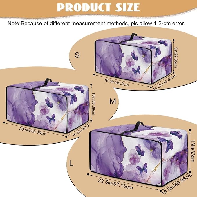 Toaster Oven Heat-Resistant Modern Toaster Oven Heavy Duty Dust-proof Microwave Cover with Storage Side Pockets Protects from Appliances Spills Stain Butterfly Marble