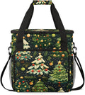 Cartoon Tree Coffee Maker Carrying Bag Bright Tree Travel Storage Bag Compatible with K-Mini or K-Mini Plus Single Serve Coffee Brewer Carrying Case with Multiple Pockets &amp Shoulder Strap