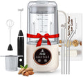 New 8-in-1 Nut Milk Maker 50 oz– Almond Soy Oat Coconut Milk Dairy-Free Milk Plant-Based Milk Smoothie with 12 blades- Features Delay Start Self-Cleaning &amp Milk Frother- Recipe Book &amp M