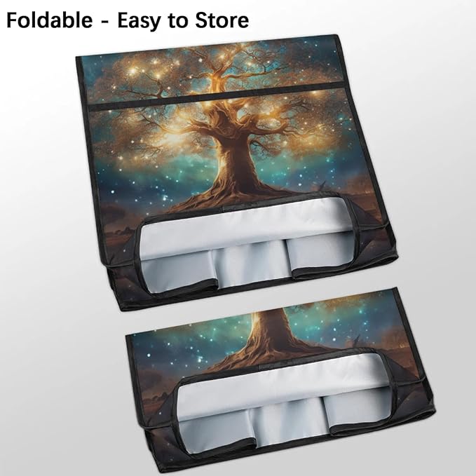 cfpolar Kitchen Aid Mixer Cover Compatible with 6-8 Quarts Tree Of Life Blue Stand Mixer Cover Kitchen Aid Mixers Accessories Appliance Organizer Bag Dust Covers with Zipper Pocket