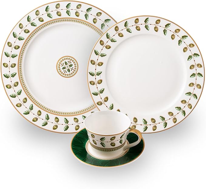 24-piece porcelain dinnerware setdinnerware setsbone china dinnerware setdishes set for 6banquet hotel family gathering wedding Gift for Mother's Day Gift for mom (set for 6)
