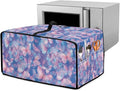 Butterfly Print Toaster Oven Covers for Kitchen Counter Decor Heavy Duty Toaster Oven Air Fryer Cover Washable Kitchen Small Appliance Protector with Side Pockets Pink and Blue
