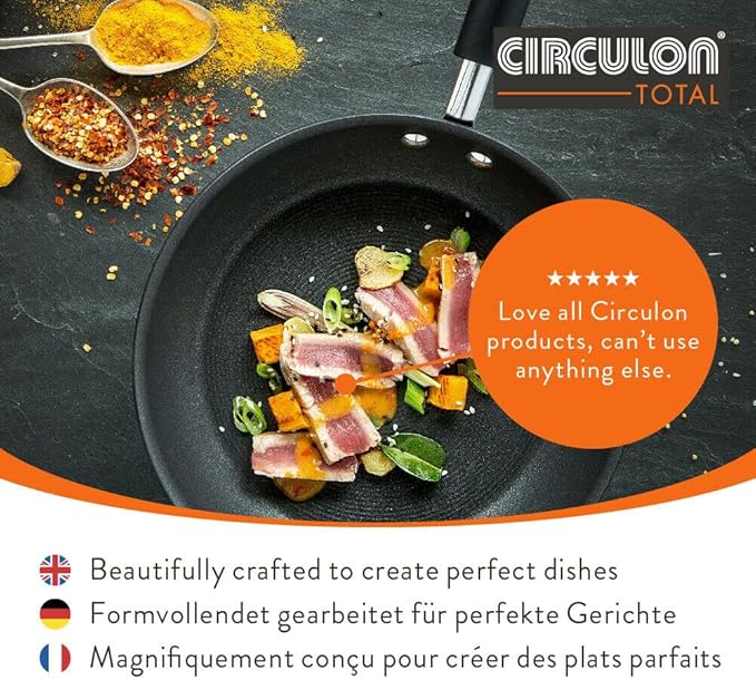 Circulon Total Hard Anodized 4 Piece Pan Set