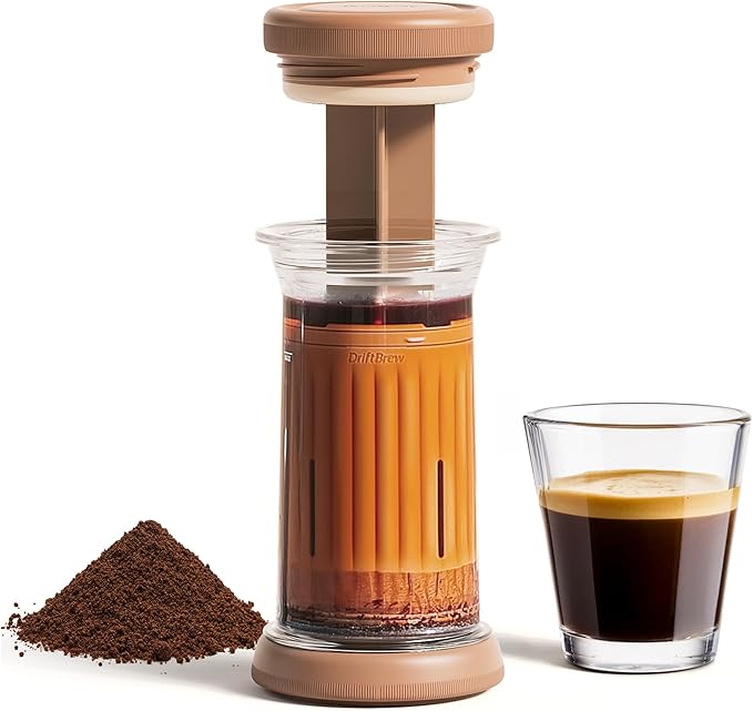 D1 All-in-one 1-2 Cup Portable Coffee Maker with 200-Count Paper Filters Included Cold &amp Hot Brew a French-press Style Coffee Press for Travel Hiking &amp Camping