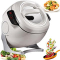 2000W 6L auto Cooking Wok Fried Rice MachineIntelligent Automatic Cooking MachineThree Speed Adjustable360 ° Automatic Rotation for Stir FryingStewingCooking