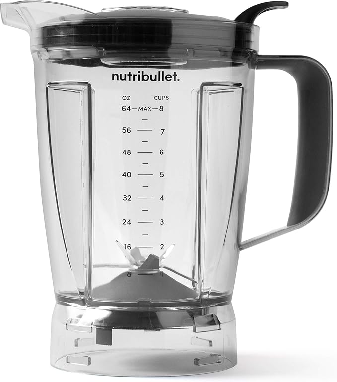 nutribullet 1200W Blender Combo with 64 oz Pitcher and 32 oz 900ml &amp 24 oz 700ml Cups