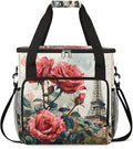 Tower Rose Coffee Maker Carrying Bag Compatible with K-Mini or K-Mini Plus Portable Single Cup Coffee Maker Case with Pockets for K Cup Pods