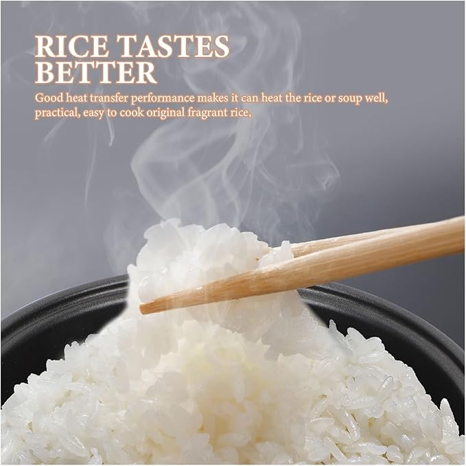 2L Rice Cooking Container Cooker Liner Inner Pot Aluminum Alloy Non Stick Electric