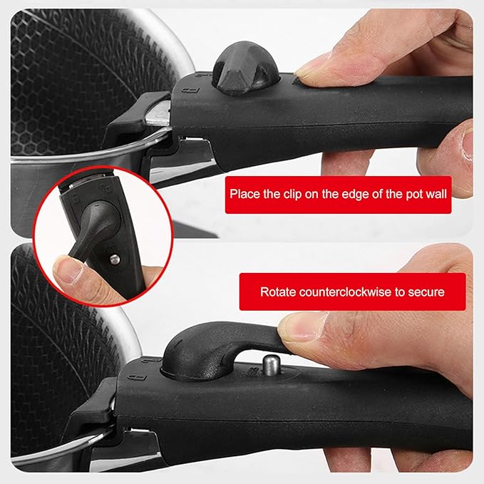 2/3PCS Pots and Pans Set Stainless Steel Kitchen Cookware Set Removable Handle Cookware Outdoor Camping Nonstick Frying Pan Soup Pot Stackable Easy to Clean (3PCS)