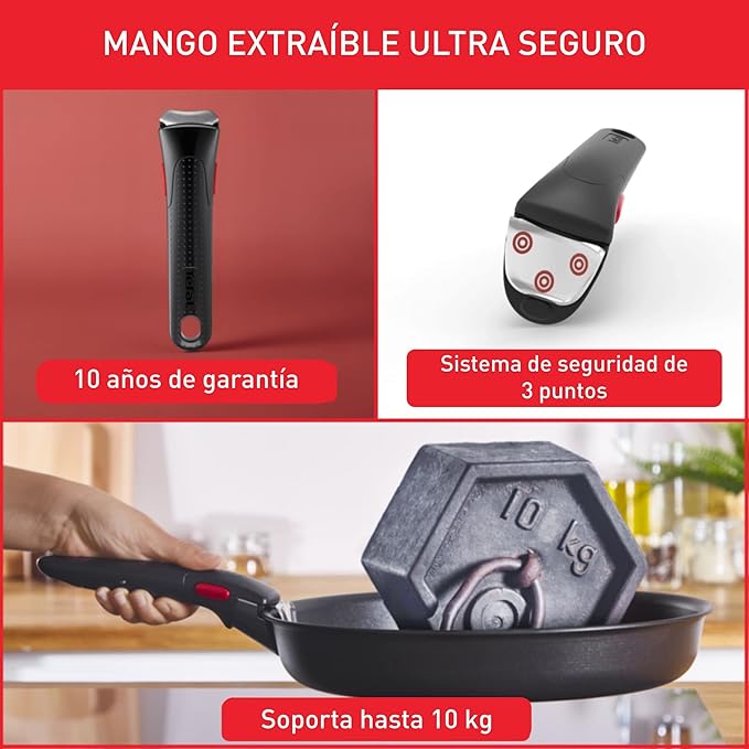 Tefal Ingenio Easy ON Non-Stick 20 piece Pan Set 22&amp24&amp26&amp28 cm Frying Pans 16&amp18&amp20 cm Saucepans 24 cm Sautepan 16&amp18&amp20 cm Lids Draining Lid Anti-Splatter Lid 5 Ut