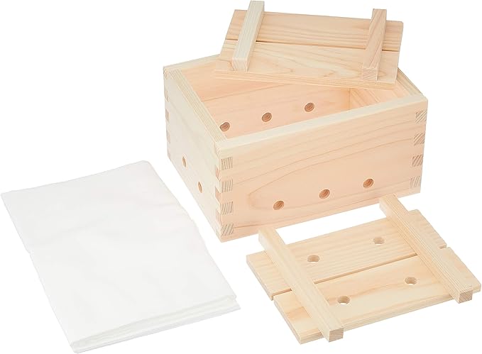 Yamako Tofu Maker No Bend Approx. 6.7 x 4.8 x 3.9 inches (17 x 12.3 x 10 cm)