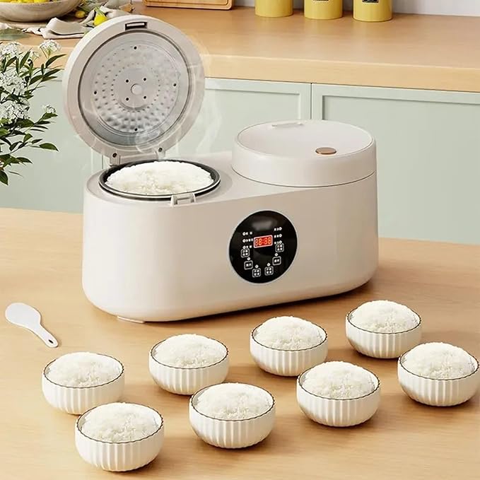 GRFIT Mini Rice Cooker Intelligent Double Gallbladder and Double Pot Multi Functional Simultaneous Cooking of Rice and Soup jinyi2016SHOP-1998