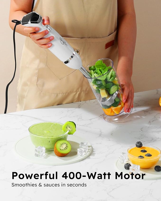 Sangcon Blenders and Food Processor Combo for Kitchen Bundle with immersion blender