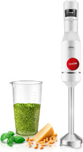 Ufesa Stellar TouchSpeed 1500W Hand Blender Digital Display Variable Touch Speed 4 High Efficiency Blades Ergonomic and Anti-splash Design Measuring Cup Included BPA Free