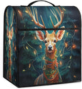 cfpolar Kitchen Aid Mixer Cover Compatible with 6-8 Quarts Animal Deer Christmas Stand Mixer Cover Kitchen Aid Mixers Accessories Appliance Organizer Bag Dust Covers with Zipper Pocket