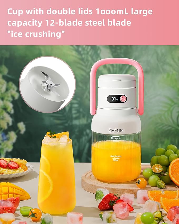 Portable Blender Personal Blender for Smoothies &amp Shakes
