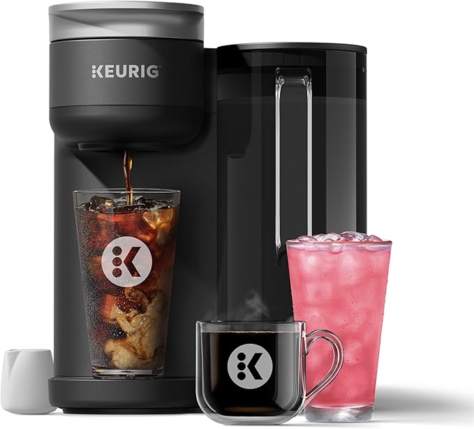 Keurig K-Brew+Chill Iced or Hot Single-Serve K-Cup Coffee Maker with MultiStream and QuickChill Technology 70oz. Removable Reservoir
