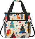 Abstract Tree Coffee Maker Carrying Bag Glitter Tree Travel Storage Bag Compatible with K-Mini or K-Mini Plus Single Serve Coffee Brewer Carrying Case with Multiple Pockets &amp Shoulder Strap