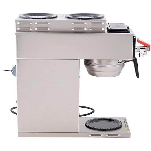 Bunn 12950.0217 CWTF15-3 Automatic Coffee Brewer with 1 Lower / 2 Upper Warmers (Decanters Not Included) (120V)