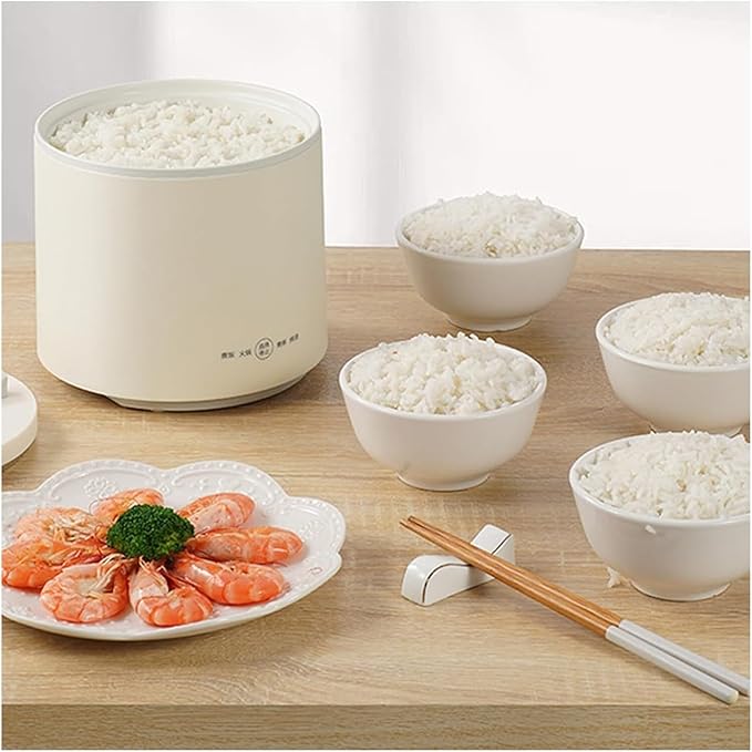 Mini Rice Cooker Commercial Rice Cooker Small Rice Cooker/Detachable Non-Stick Pan/Heat Preservation Function/Portable Soup Pot