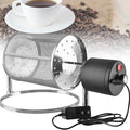 Drum Coffee Bean Roaster MachineMovable Lock SafeAdjustable Rotation Speed Stainless Steel Coffee Bean Roaster for Raw Beans