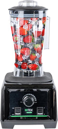 Restaurantware-Hi Tek 3 HP Commercial Blender 1 Variable Speed Heavy-Duty Blender - 64-Ounce Tritan Jar Toggle Control White Plastic Industrial 3 HP Motor