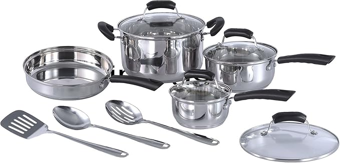 Spt 11pc Stainless Steel Cookware Set