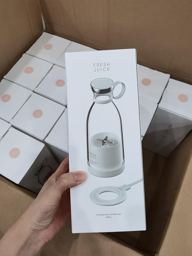 Generic 350mL Portable Mini Food Blender USB Rechargeable Portable White
