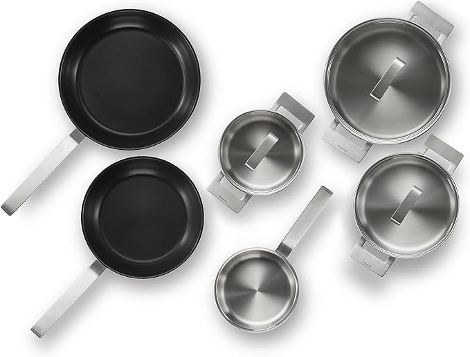 Siemens HZ9SE060 6 Piece Cookware Set for All Electric Hobs Including Induction
