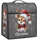 cfpolar Kitchen Aid Mixer Cover Compatible with 6-8 Quarts Elk Holly Christmas Hat Stand Mixer Cover Kitchen Aid Mixers Accessories Appliance Organizer Bag Dust Covers with Zipper Pocket