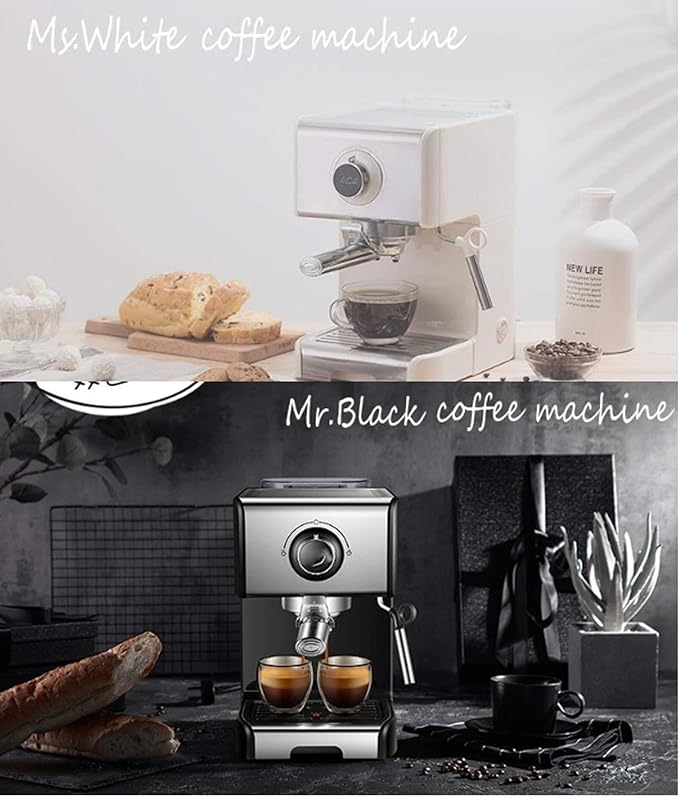 Espresso Coffee Machine 20 Bars of Pressure Smart Coffee Machine Can grind coffee beans Cappuccino and Latte Macchiato