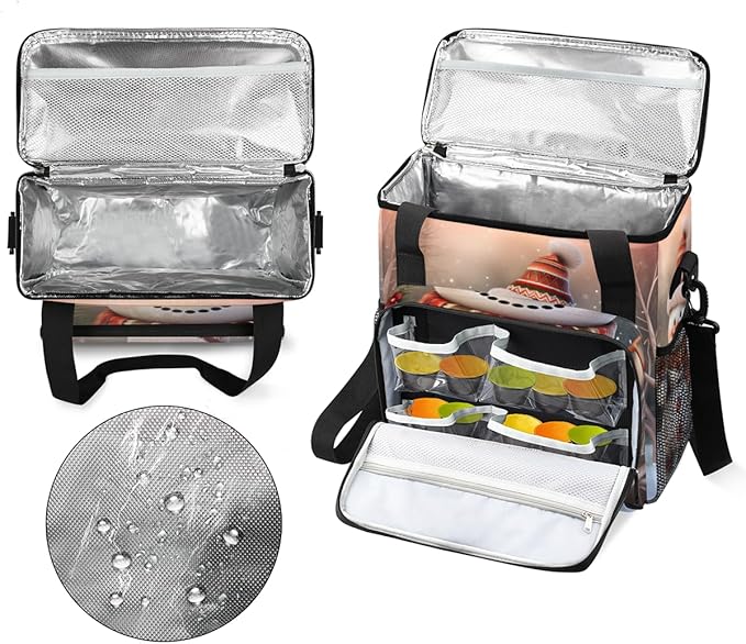 Christmas Snowman Coffee Maker Carrying Bag Fantastic Snowman Travel Storage Bag Compatible with K-Mini or K-Mini Plus Single Serve Coffee Brewer Carrying Case with Multiple Pockets &amp Shoulder S