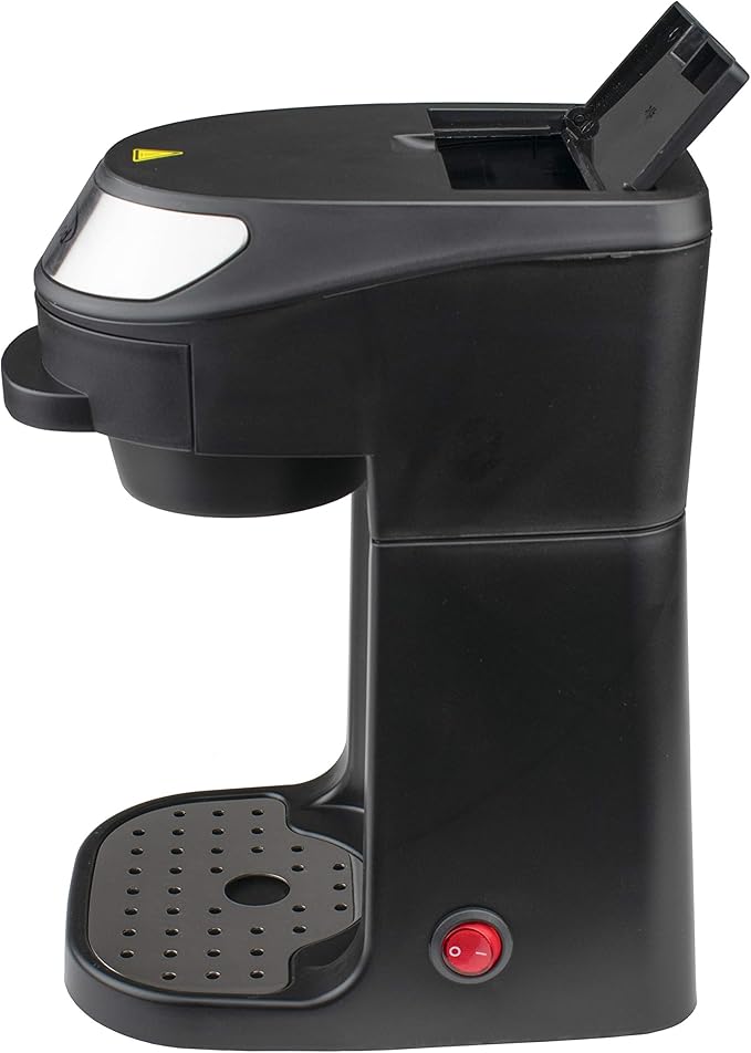Brentwood TS-111BK Single Serve Coffee Maker with Mug 1 milliliters Black