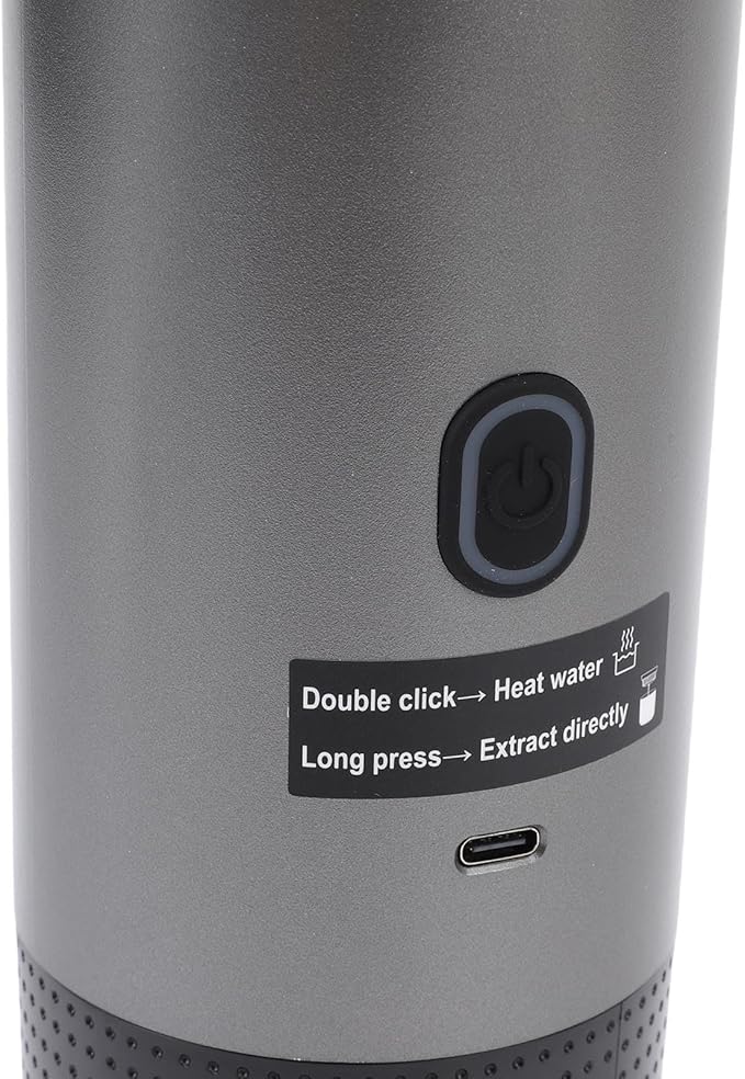 Yosoo Portable Coffee Maker Lightweight and Easy to Carry with 20 Bar High Pressure Pump USB C Charging Cable for Camping Travel and Office Ideal Present for Coffee Lovers (3)