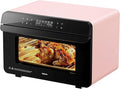 ROBAM Toaster Air Fryer Combi Oven Countertop Steam Oven 20-in-1 with Convection Steam Roast &amp Bake Multi-Stage Cooking Self-Clean 7 Modes 30 Built-In Recipes for Kitchen Pizza Baking (Pink)