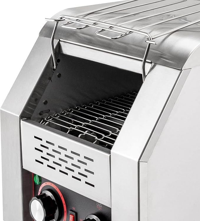 Commercial Conveyor Toaster 150 Slices/Hour Restaurant Toaster with Three Modes for Bun Bagel Bread Restaurant Home